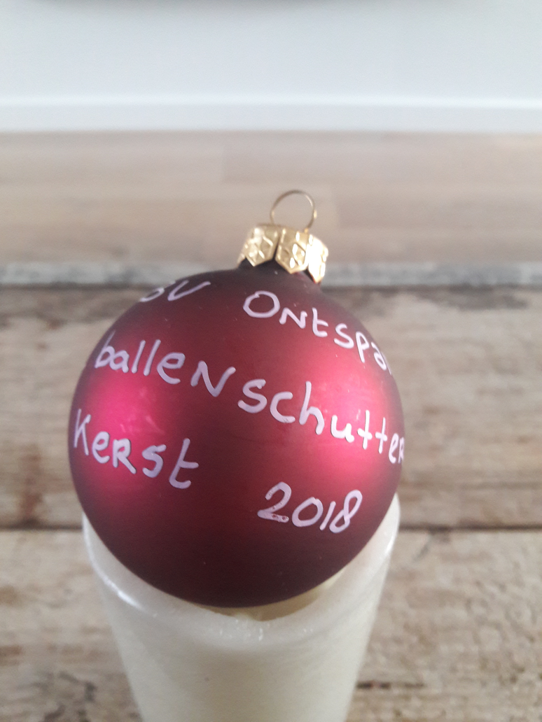 18 december Kerstballen schieten