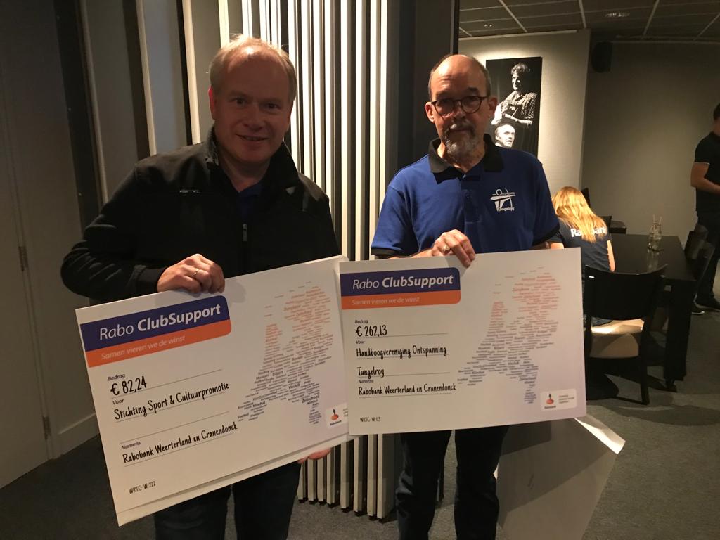 Rabo ClubSupport bedankt!